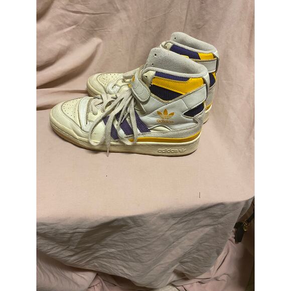 Adidas Forum 84 High Lakers GX9054 Men’s US Size 8 High Top Sneaker
